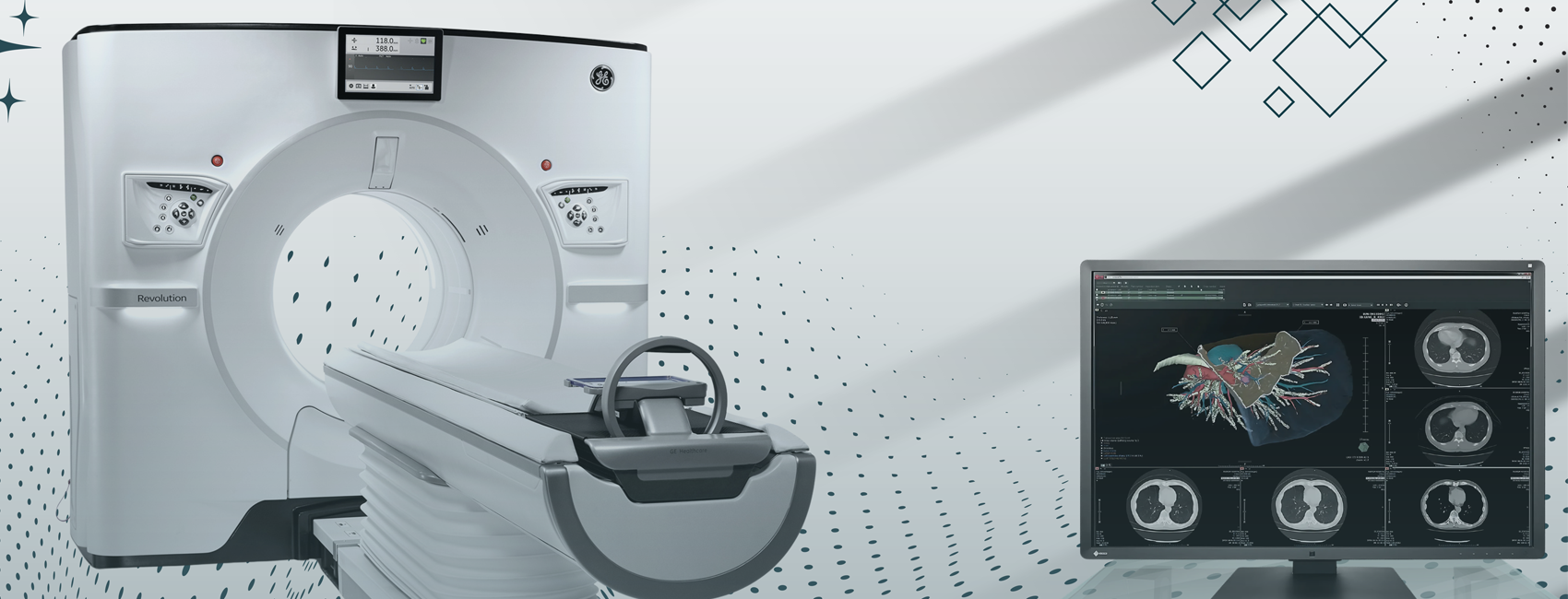 CT Scan Machine at Images Diagnostic Center Kuwait